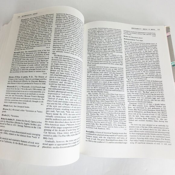 The New Harvard Dictionary Of Music - Edited By Don Randel - Reference Book - Picture 15 of 16